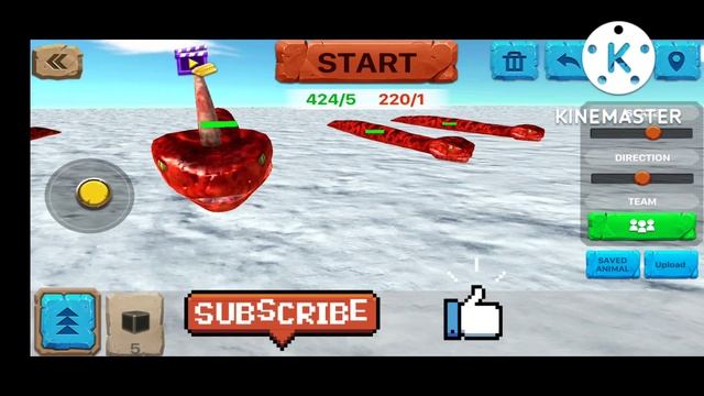 Mutant Megalodon 💪 vs Titanoboa Army in arbs mobile | arbs mobile | смотреть онлайн