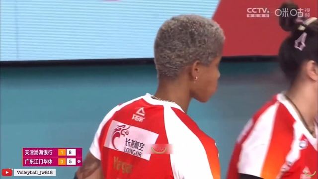 Melissa Vargas | Tianjin天津渤海银行 vs Guangdong广东江门华体 | 2022/23 Chinese Volleyball Super League 中国女排超级联 смотреть онлайн