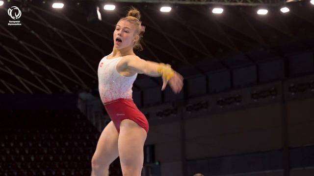 2024 Women's Artistic Gymnastics Europeans - Highlights junior podium training смотреть онлайн