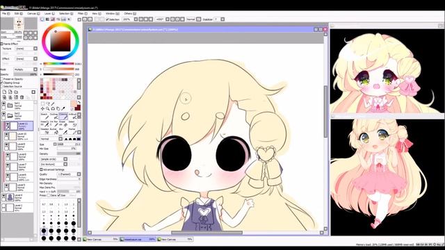 【Speedpaint】- Blissu [Paint Tool SAI #26] смотреть онлайн
