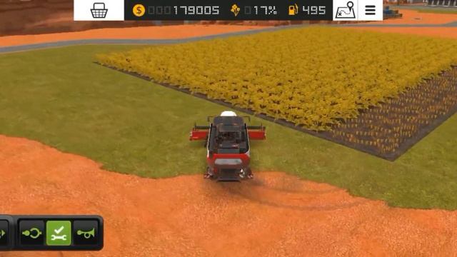 сбор рапса *часть 9 Farming simulator 18* смотреть онлайн