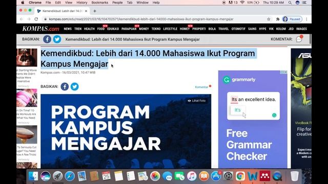 Cara Mengutip Artikel Website Dengan Mendeley: Versie Windows Dan Mac OS