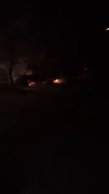 Волгоград сгорела газель