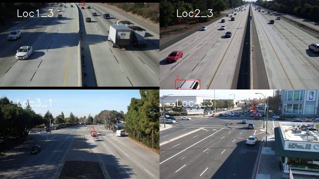 Demo of vehicle re-identification at the 2nd AI City Challenge Workshop in CVPR 2018 смотреть онлайн