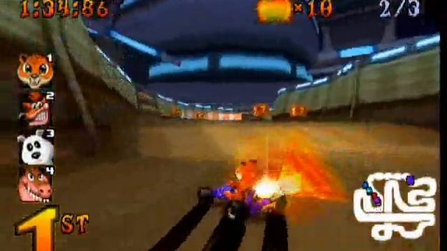 Crash Team Racing - Tiny Arena with Pura смотреть онлайн