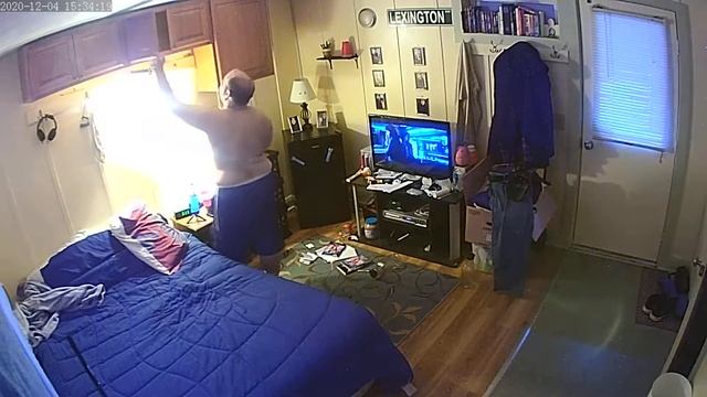 Hacked Security Camera Footage