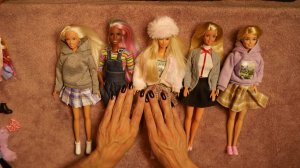 АСМР Барби - подбираем новую повседневную одежду