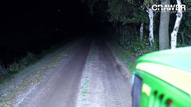 John Deere R-series with CRAWER worklights | Plug-and-Play installation смотреть онлайн
