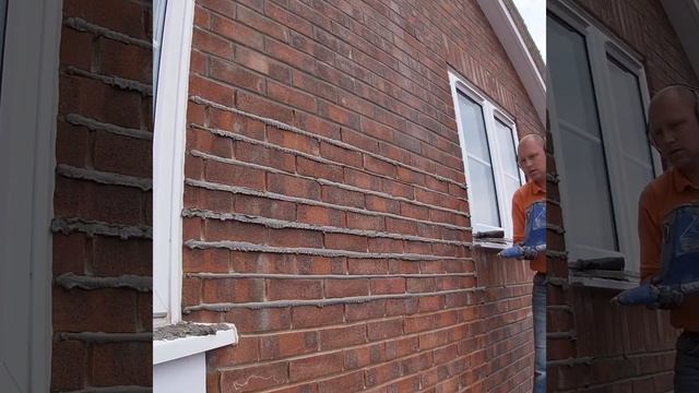 REPOINTING BRICKWORK BRICKLAYING