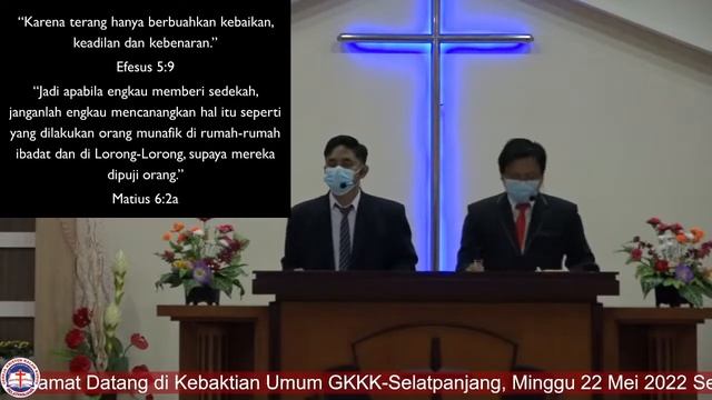 Kebaktian Ibadah Umum GKKK-Selatpanjang, 22 Mei 2022 Jam 18.00 WIB смотреть онлайн