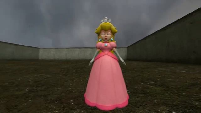 Princess Peach With Tiara