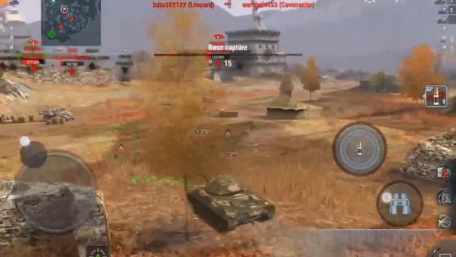 WoT Blitz - T49 on Fort Despair смотреть онлайн