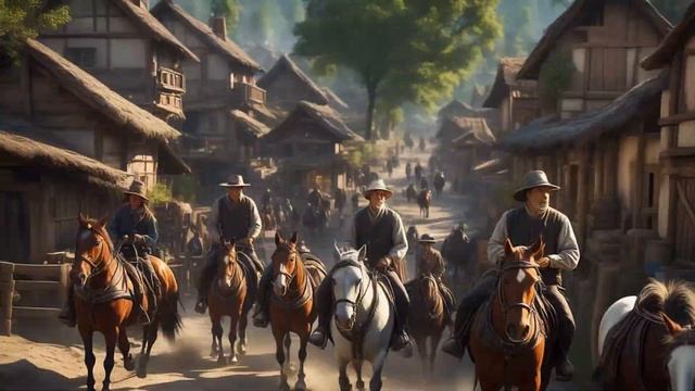 нейросеть создала клип на песню Сектор Газа - Хорошо в деревне летом