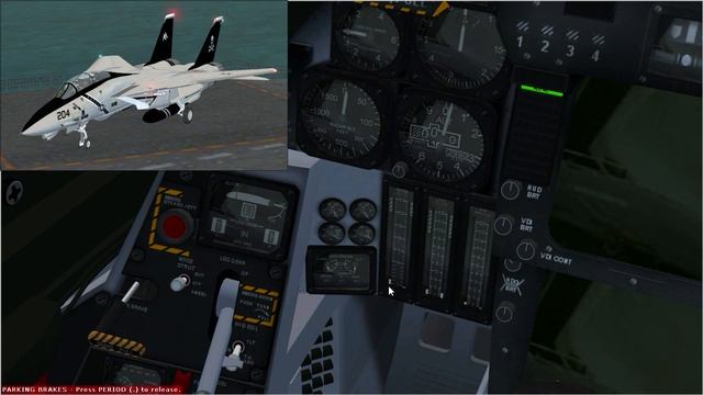 IRIS Pro Series F-14 Tomcat: Standard Startup смотреть онлайн