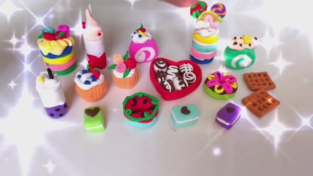 Поделки из пластилина для детей - Как сделать миниатюрные реалистичные продукты из пластилина смотреть онлайн