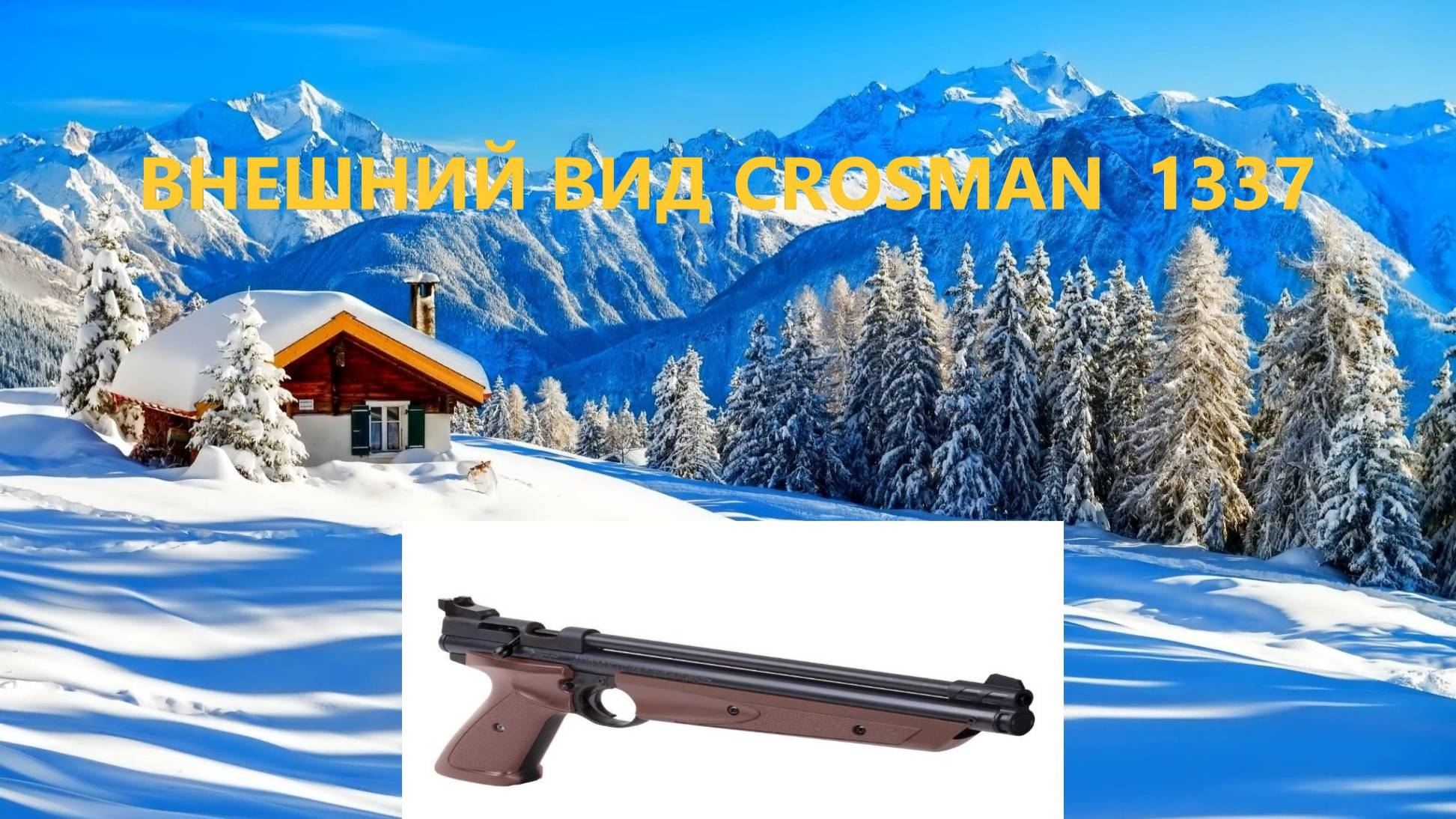 ВНЕШНИЙ ОБЗОР CROSMAN 1337