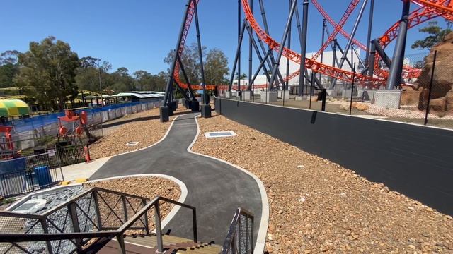 Steel Taipan Construction Update (2021) - Dreamworld Australia смотреть онлайн
