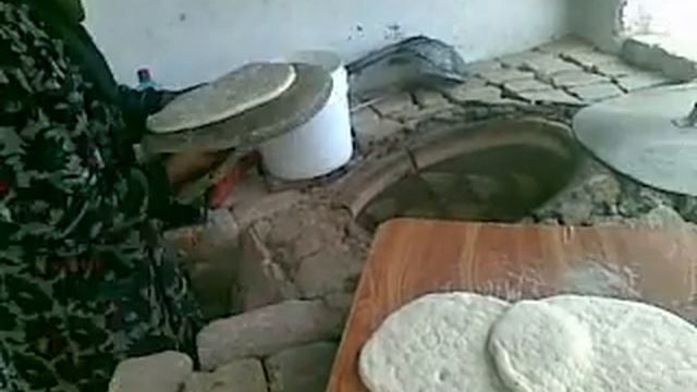 Turkmenistan. Bread cooking. смотреть онлайн