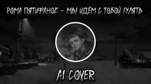 (Ai Cover) Рома Пятифанов - Мы идём с тобой гулять