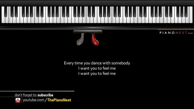 Selena Gomez - Feel Me - LOWER Key (Piano Karaoke Instrumental) смотреть онлайн