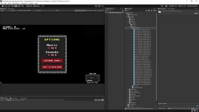 Udemy - Unity 2D Dungeon Gunner Roguelike Development Course9 смотреть онлайн