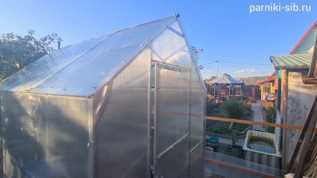 Теплица домиком. Теплица с двухскатной крышей смотреть онлайн
