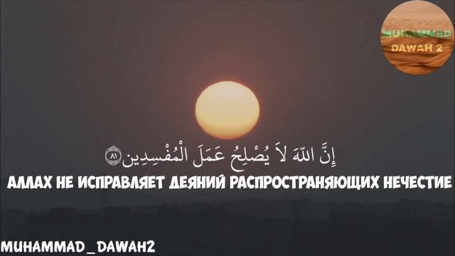 Surah yunus ayat 81-82 omar hisham al arabi смотреть онлайн