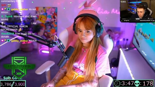 MINIMINTER Reacts to Talia Mar getting a $1000 Donation! *NUKED* смотреть онлайн