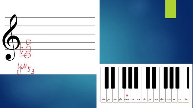 5 класс - уменьшенное трезвучие смотреть онлайн
