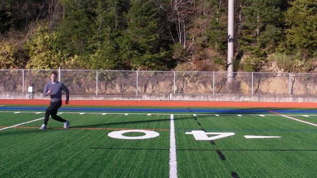 Side Step Into Hockey Squat