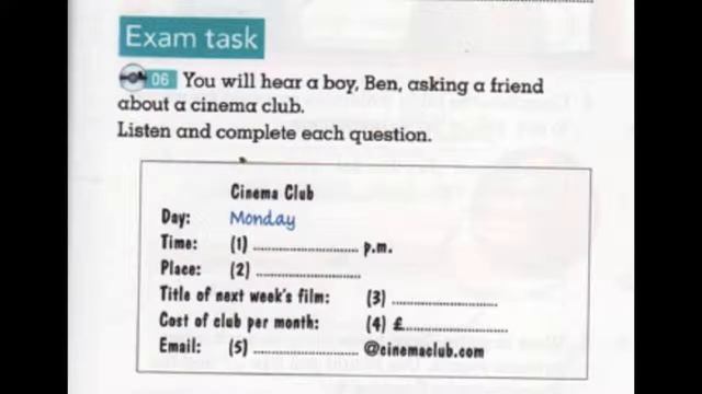 KET Listening Lesson 6 смотреть онлайн