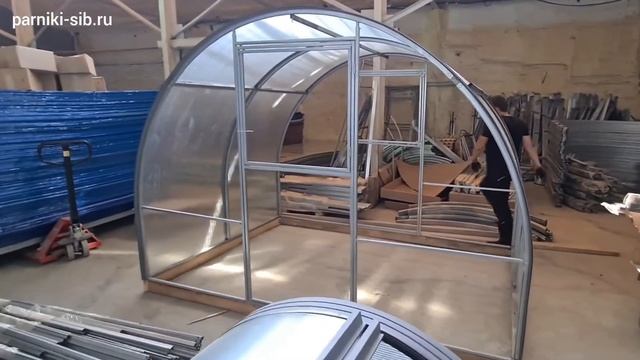Теплица с окрывающейся крышей.  Проветривания теплицы. Теплица "Сдвижная-СТАНДАРТ ". смотреть онлайн