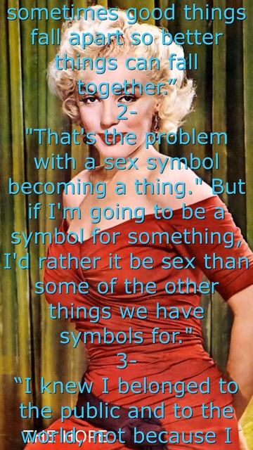 Wonderful words! Four outstanding quotes Pay close attention to it. Marilyn Monroe said it. смотреть онлайн