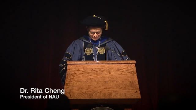 NAU President Rita Cheng's installation video смотреть онлайн
