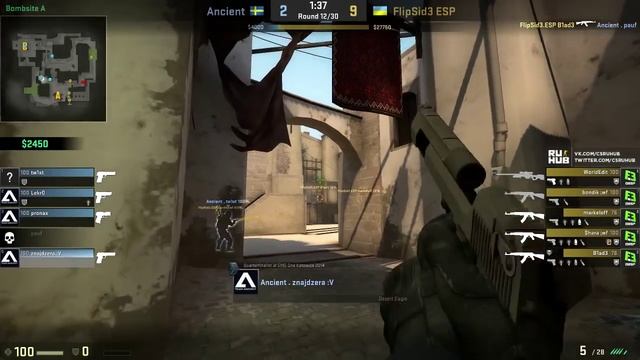 DreamHack Masters Malmö — Ancient vs. FlipSid3 — Карта 3 смотреть онлайн