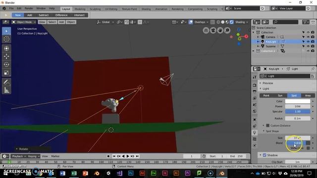 Setting up 3-point lighting смотреть онлайн