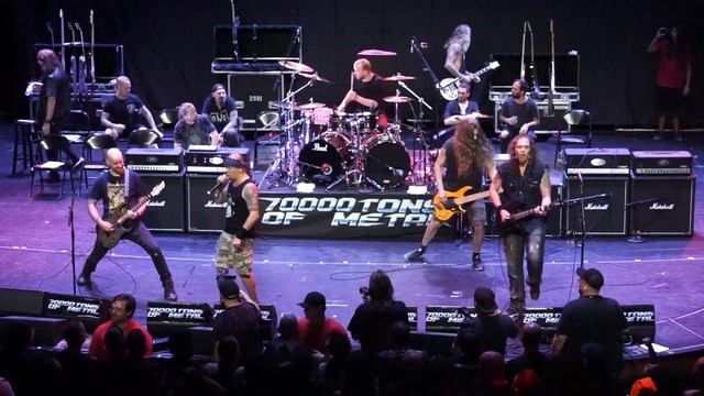 70,000 Tons of Metal 2019 -All Star Jam - Lamb of God - Laid to Rest смотреть онлайн