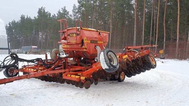 Agregat Uprawowo Siewny Talerzowy VADERSTAD RAPID 600 (siewu Bezpośredniego) Na AUKCJI FLOTILO.PL