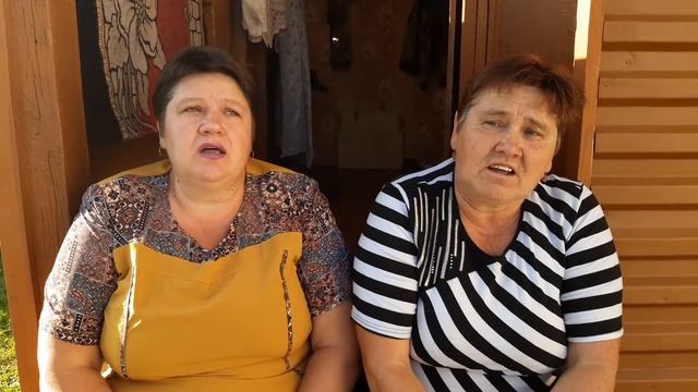 Поют Лена Родина и Ирина Евграшина " Деревенька моя" смотреть онлайн