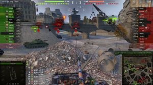 Бой на Объекте 263 урона 5000.