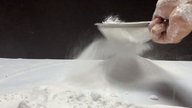 White crunchy shapes | Baking soda ASMR смотреть онлайн