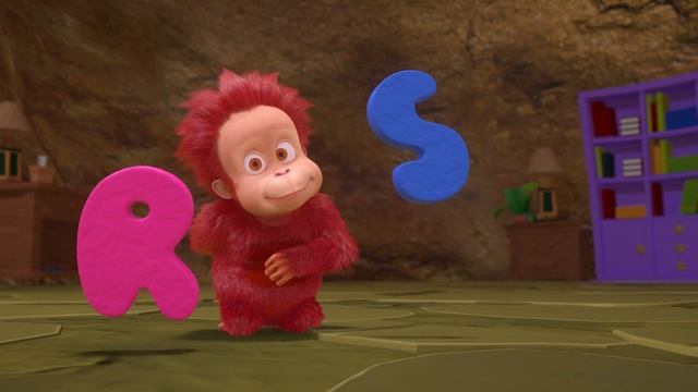 ABC Song - Orangutan Babies | #NurseryRhymes #ABCSong