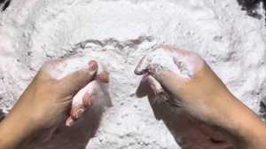 ASMR baking soda crunchy eggs