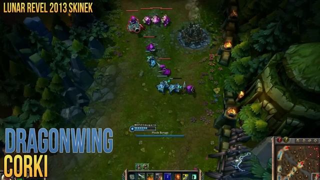 League of Legends - Lunar Revel 2013 skins - Jarvan IV, Cassiopeia, Xin Zhao, Corki смотреть онлайн