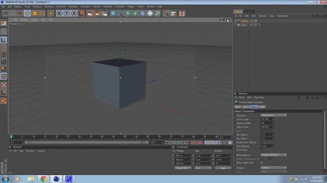 Camera Animation Tutorial (Cinema 4D) смотреть онлайн