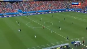 Гол Ван Перси на ЧМ2014 головой