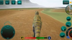 Онлайн Динозавры Симулятор ЗД. Играю за Тираннозавра