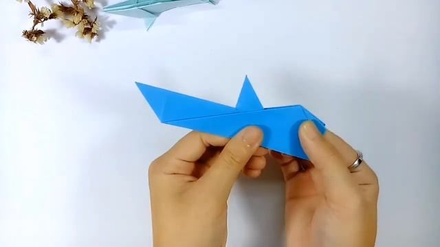 Best origami paper - Easy Origami SHARK - Origami for kids смотреть онлайн