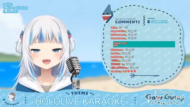 Gawr Gura Sing "Live Again" by Calliope Mori [Gawr Gura / HololiveEN / HoloClip] смотреть онлайн