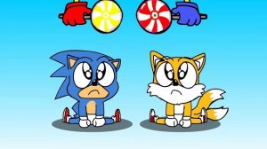 Малышу СОНИКУ так грустно с Малышом ШЕДОУ! Ежик Соник АНИМАЦИЯ